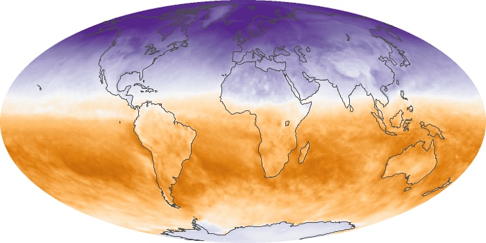 Global Map Net Radiation Image 199