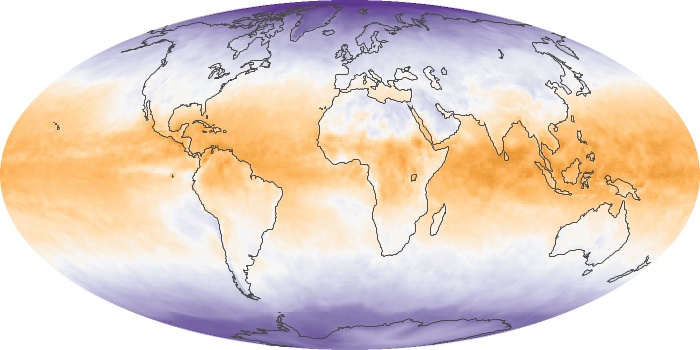 Global Map Net Radiation Image 219