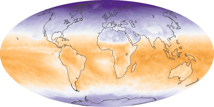 Global Map Net Radiation Image 220