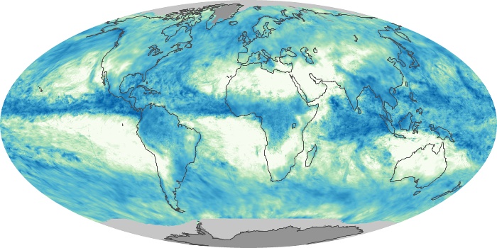 Global Map Total Rainfall Image 4