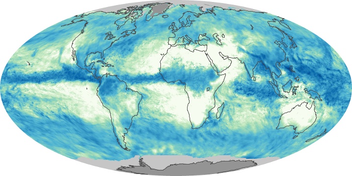 Global Map Total Rainfall Image 26