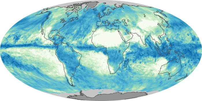 Global Map Total Rainfall Image 19