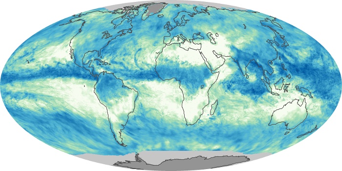 Global Map Total Rainfall Image 27
