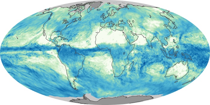 Global Map Total Rainfall Image 59