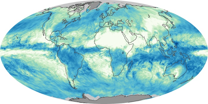 Global Map Total Rainfall Image 69
