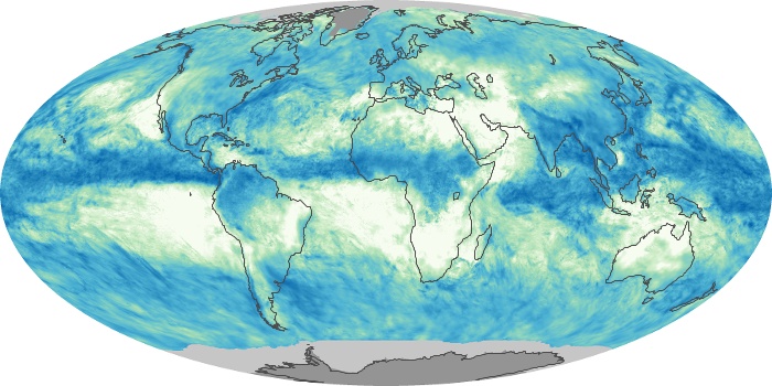 Global Map Total Rainfall Image 183