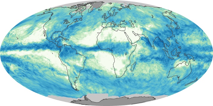 Global Map Total Rainfall Image 193