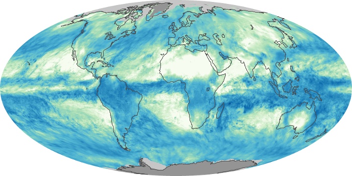 Global Map Total Rainfall Image 202