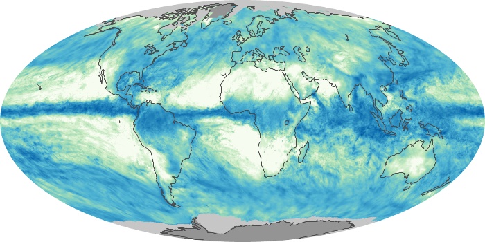 Global Map Total Rainfall Image 240