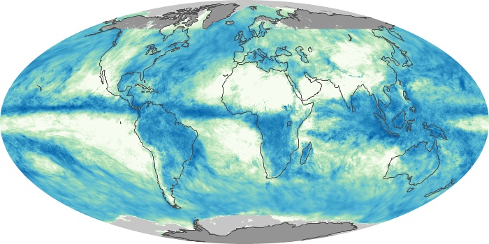 Global Map Total Rainfall Image 270
