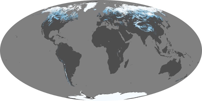 Global Map Snow Cover Image 20