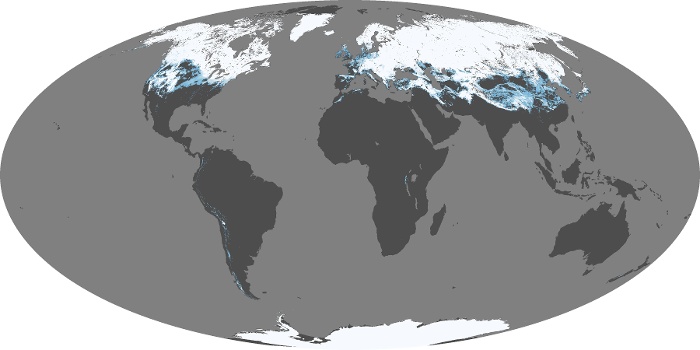 Global Map Snow Cover Image 60