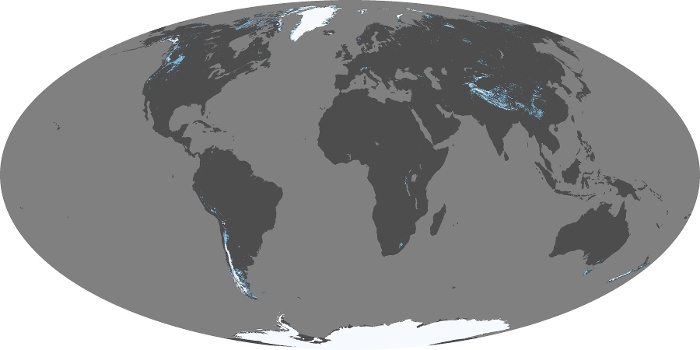Global Map Snow Cover Image 78