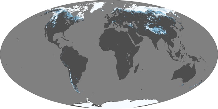 Global Map Snow Cover Image 29