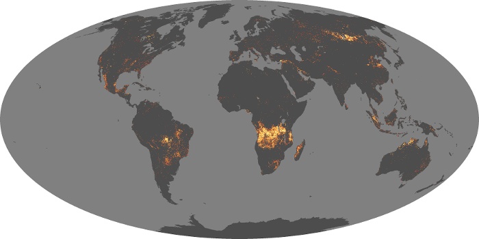 Global Map Fire Image 40