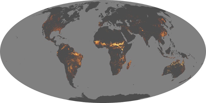 Global Map Fire Image 93