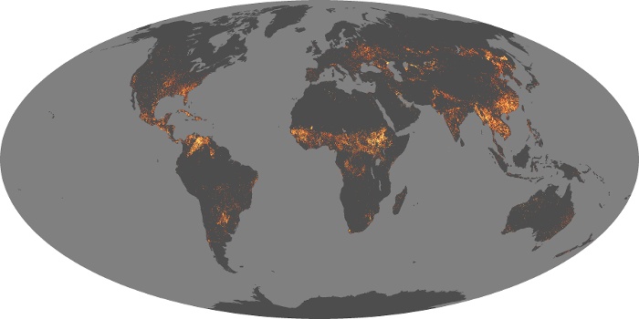 Global Map Fire Image 97