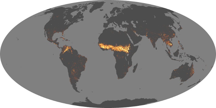 Global Map Fire Image 119