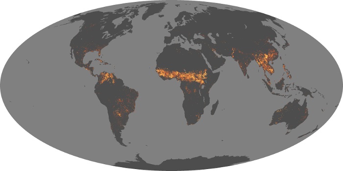 Global Map Fire Image 92