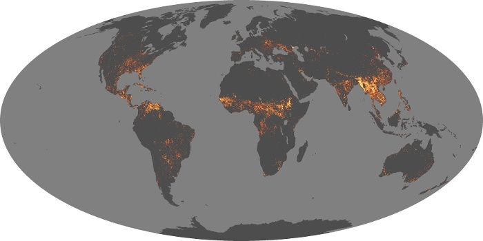 Global Map Fire Image 93