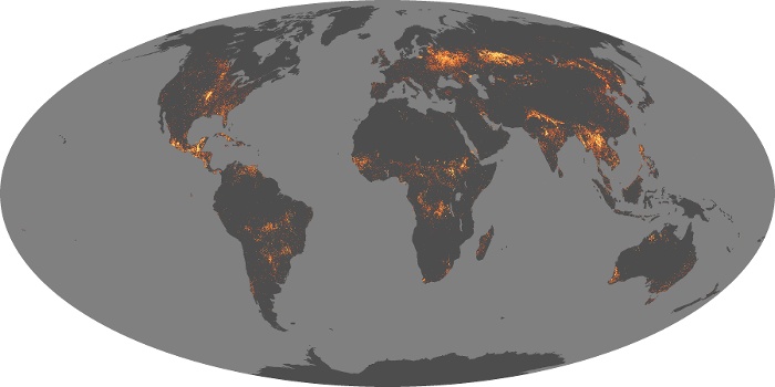 Global Map Fire Image 122