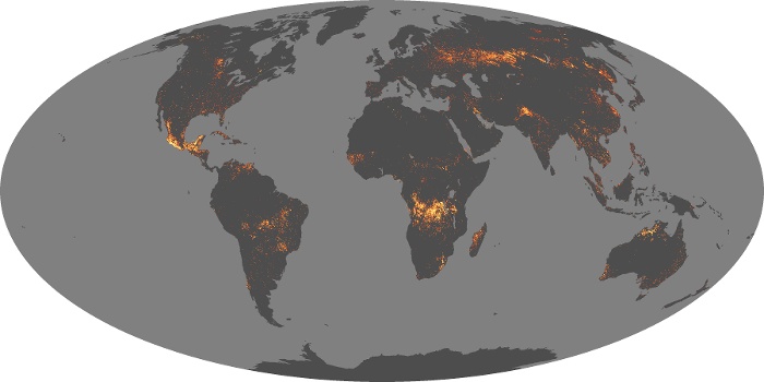 Global Map Fire Image 123