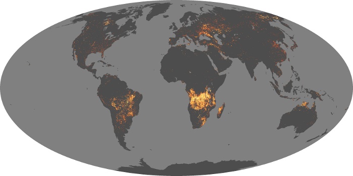 Global Map Fire Image 125