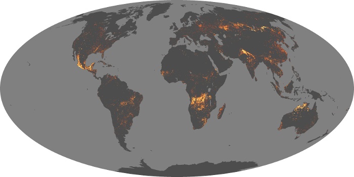 Global Map Fire Image 119