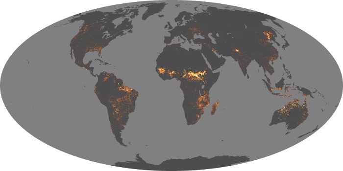 Global Map Fire Image 149