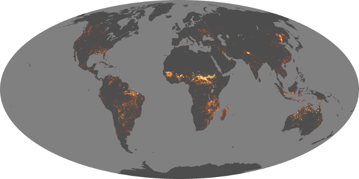 Global Map Fire Image 119