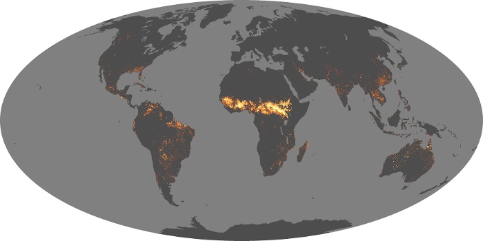 Global Map Fire Image 150