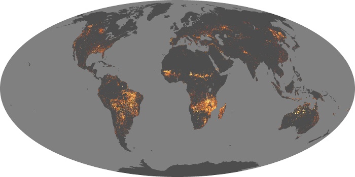 Global Map Fire Image 184