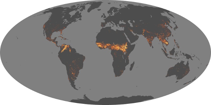 Global Map Fire Image 188