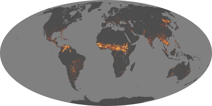 Global Map Fire Image 152