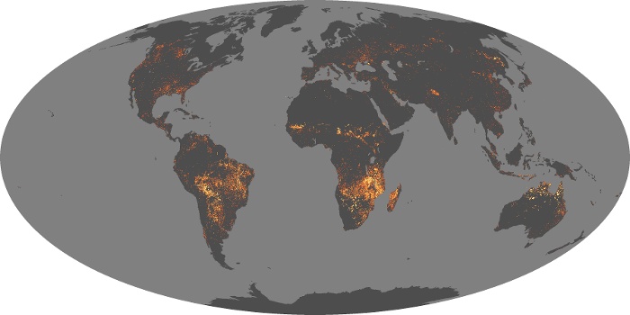 Global Map Fire Image 260