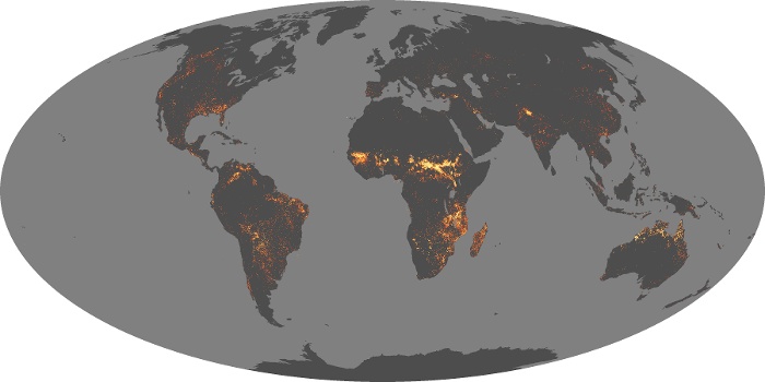 Global Map Fire Image 233