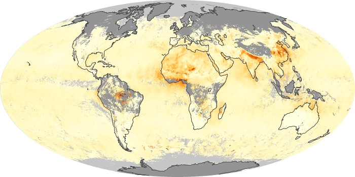 Global Map Aerosol Optical Depth Image 21