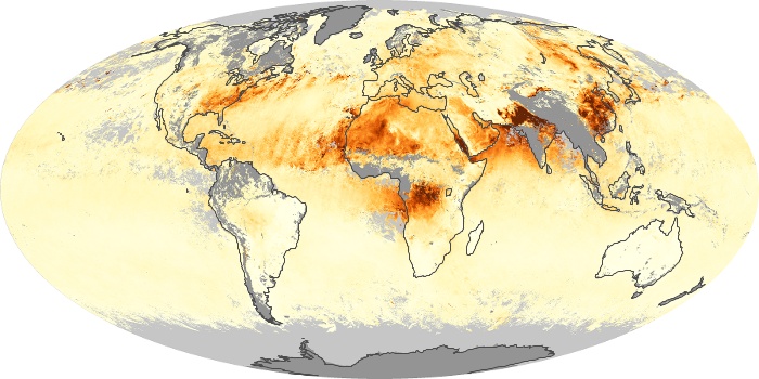 Global Map Aerosol Optical Depth Image 29