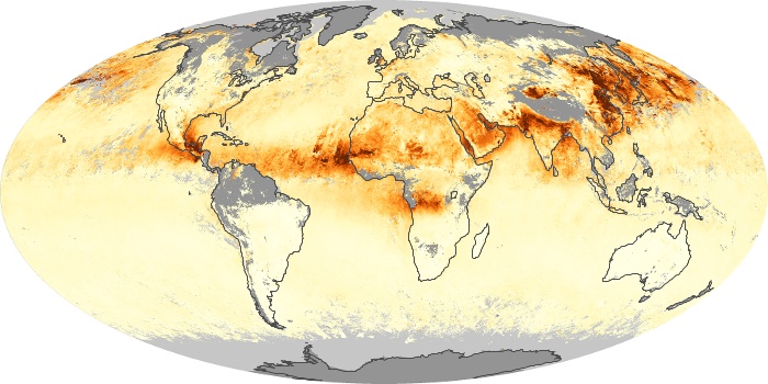 Global Map Aerosol Optical Depth Image 39