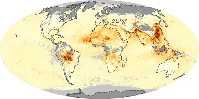 Global Map Aerosol Optical Depth Image 29