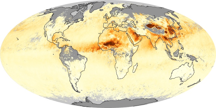 Global Map Aerosol Optical Depth Image 59