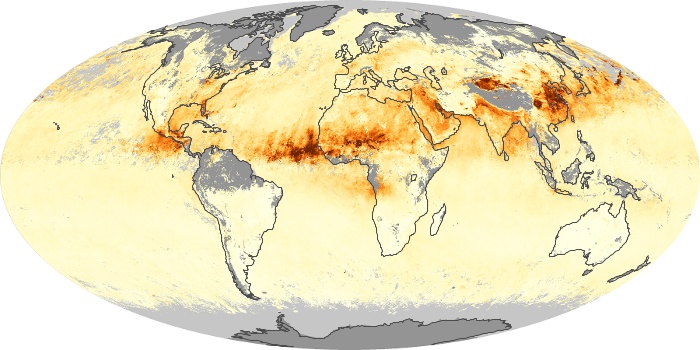 Global Map Aerosol Optical Depth Image 59