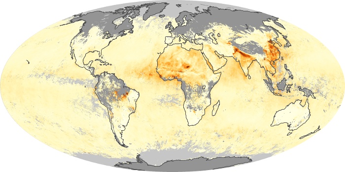 Global Map Aerosol Optical Depth Image 65