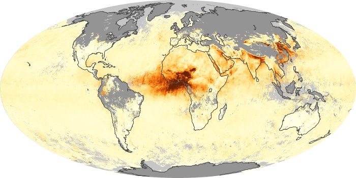 Global Map Aerosol Optical Depth Image 20