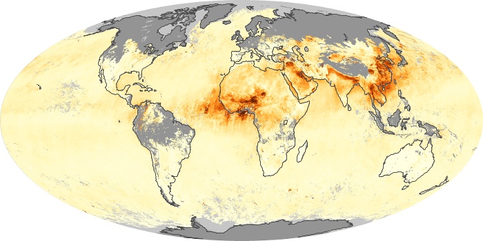 Global Map Aerosol Optical Depth Image 21