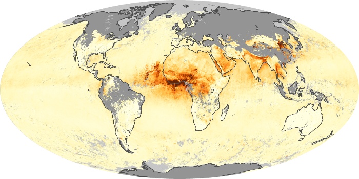 Global Map Aerosol Optical Depth Image 68