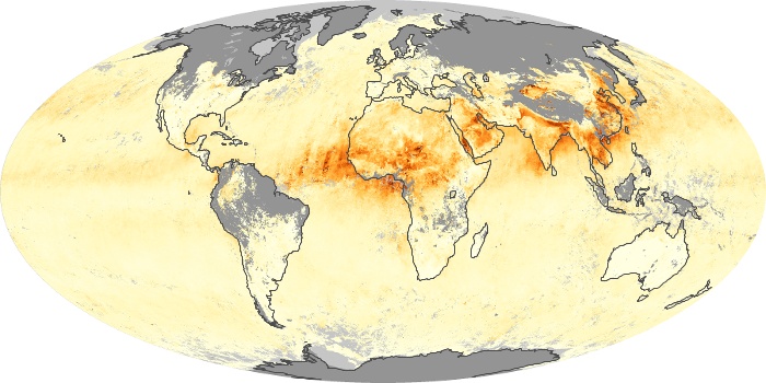 Global Map Aerosol Optical Depth Image 177