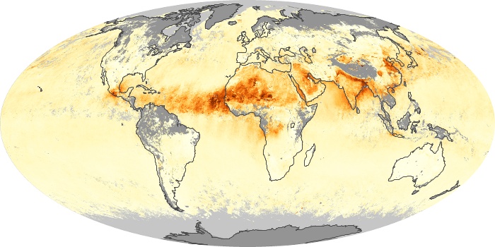 Global Map Aerosol Optical Depth Image 179