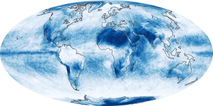 Global Map Cloud Fraction Image 3