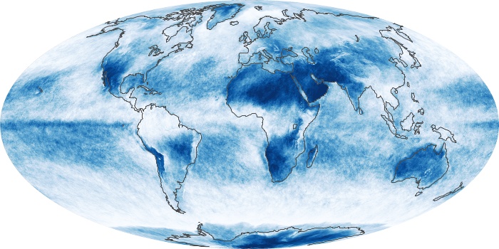 Global Map Cloud Fraction Image 4